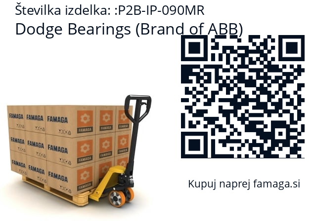   Dodge Bearings (Brand of ABB) P2B-IP-090MR