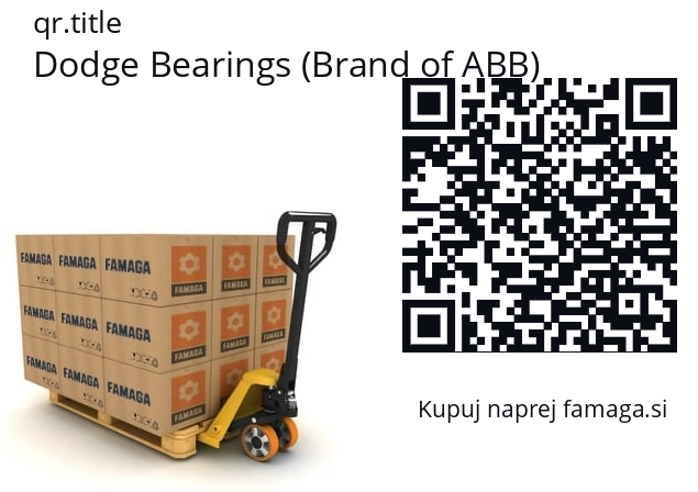  Dodge Bearings (Brand of ABB) S2000/P2B-S2-207R