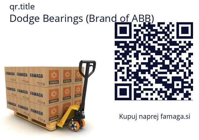   Dodge Bearings (Brand of ABB) P2B-DI-108R