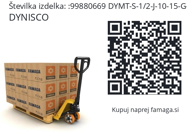   DYNISCO 99880669 DYMT-S-1/2-J-10-15-G-0,7M-F13