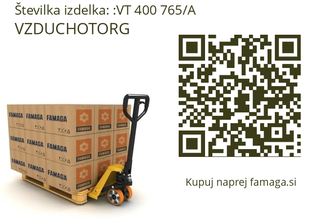   VZDUCHOTORG VT 400 765/А